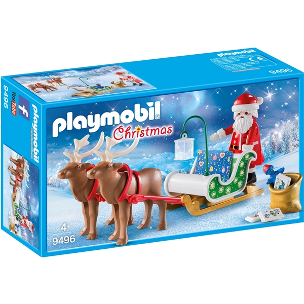 9496 Playmobil Julemandens Slæde med Rensdyr (Billede 1 af 2)