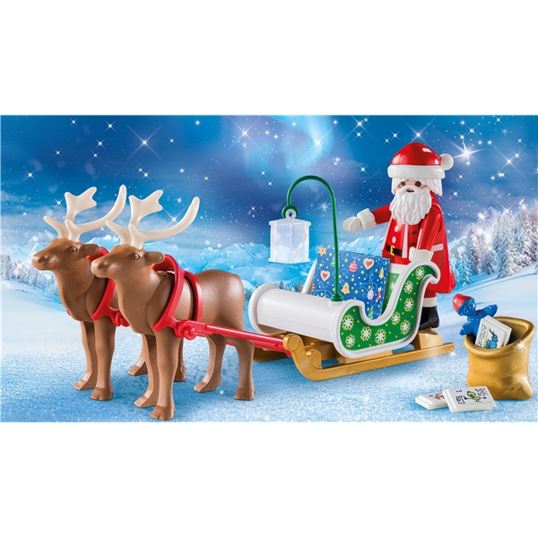 9496 Playmobil Julemandens Slæde med Rensdyr (Billede 2 af 2)