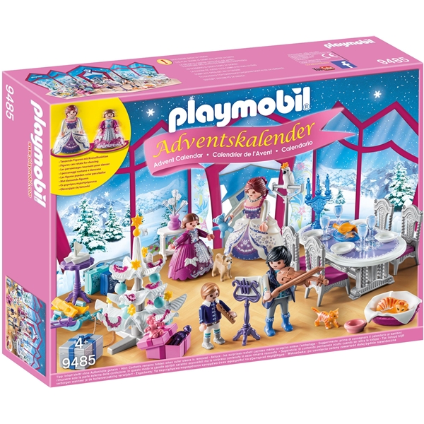9485 Playmobil Julekalender Julebal (Billede 1 af 2)