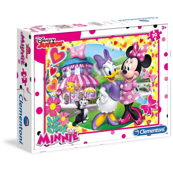 Puslespil 30 Brikker Minnie Mouse
