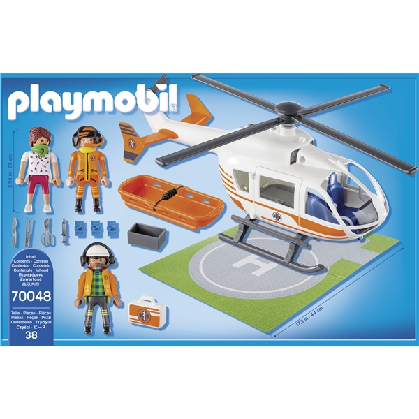 70048 Playmobil Redningshelikopter (Billede 2 af 3)
