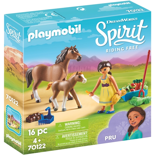 70122 Playmobil Pru med Hest og Føl (Billede 1 af 2)