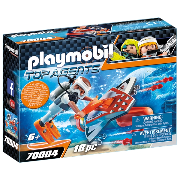 70004 Playmobil Spy Team Subwing (Billede 1 af 4)
