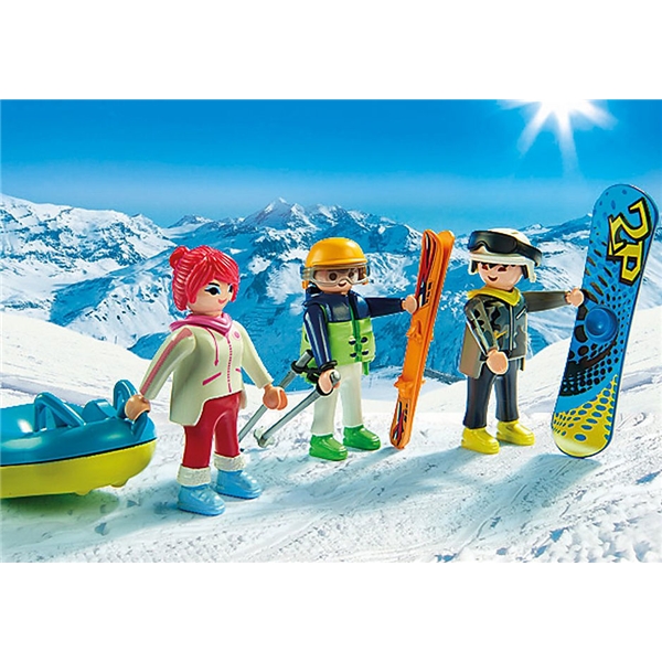 9286 Playmobil Fritids-vintersportsmand (Billede 3 af 3)