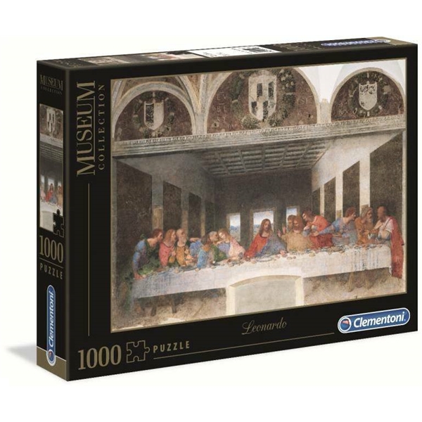 Puslespil 1000 Brikker Museum Leonardo Last Supper (Billede 1 af 2)