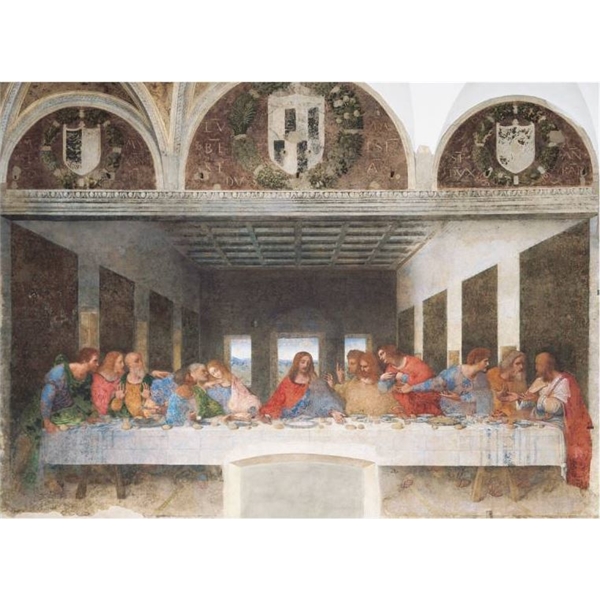 Puslespil 1000 Brikker Museum Leonardo Last Supper (Billede 2 af 2)