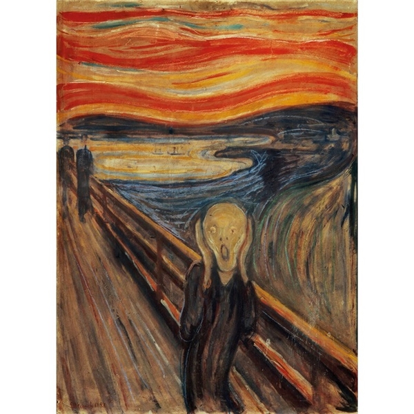Puslespil 1000 Brikker Museum Munch The Scream (Billede 2 af 2)