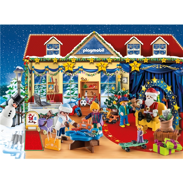 70188 Playmobil Julekalender Legetøjsbutikken (Billede 2 af 2)