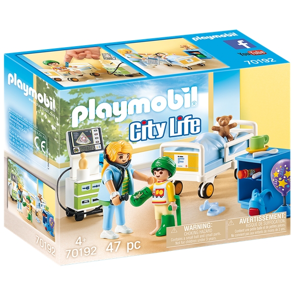 70192 Playmobil Værelse til Børnepatient (Billede 1 af 3)