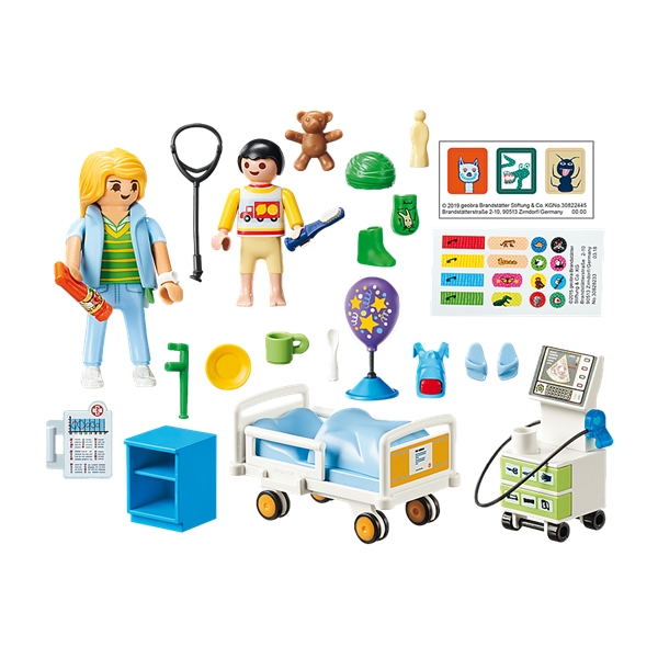 70192 Playmobil Værelse til Børnepatient (Billede 2 af 3)