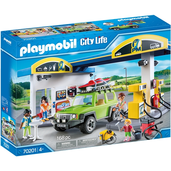 70201 Playmobil Stor Tankstation (Billede 1 af 2)