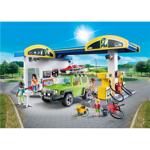 70201 Playmobil Stor Tankstation (Billede 2 af 2)