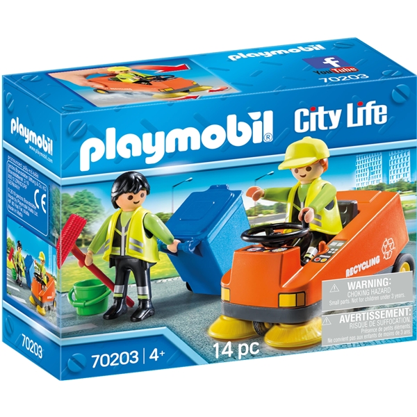 70203 Playmobil Gadefejermaskine (Billede 1 af 2)