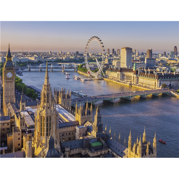 Puslespil 2000 Brikker Atmospheric London (Billede 2 af 2)