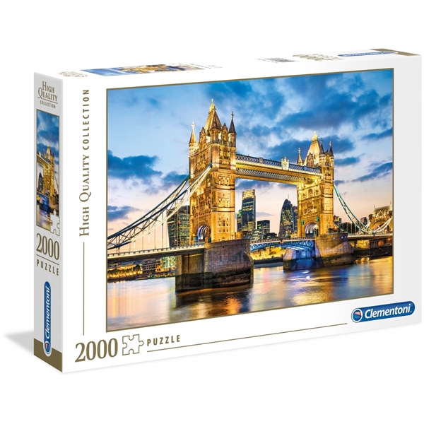 Puslespil 2000 Brikker Tower Bridge (Billede 1 af 2)