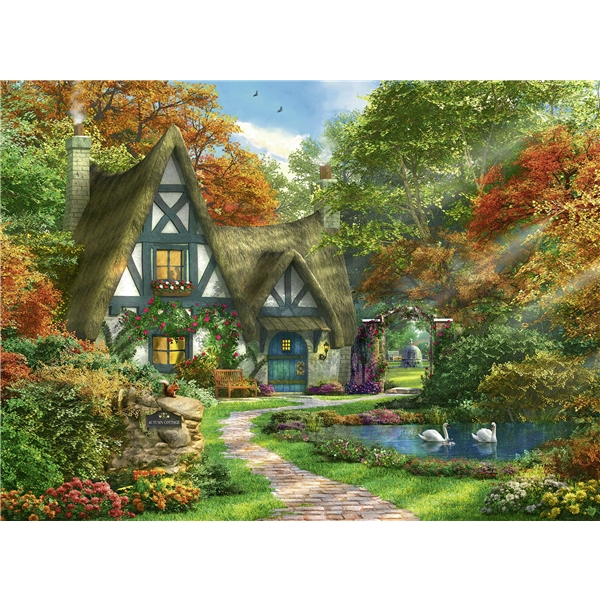 Puslespil 500 Brikker Cottage in Autumn (Billede 2 af 2)
