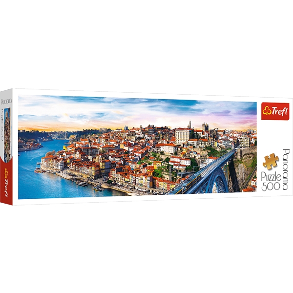 Puslespil 500 Brikker Panorama Porto (Billede 1 af 2)