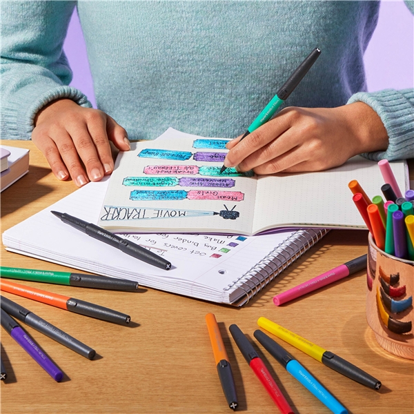PaperMate Flair Metallic Pakke med 6 stk. (Billede 2 af 3)