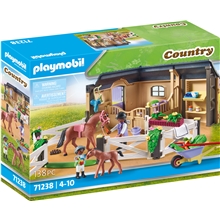71238 Playmobil Country Ridestald