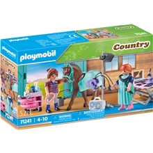 71241 Playmobil Country Dyrlæge til Heste