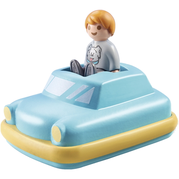 71323 Playmobil 1.2.3 Push & Go Car (Billede 2 af 4)