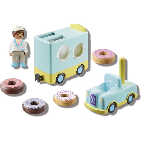 71325 Playmobil 1.2.3 Skør Donut Truck (Billede 3 af 7)