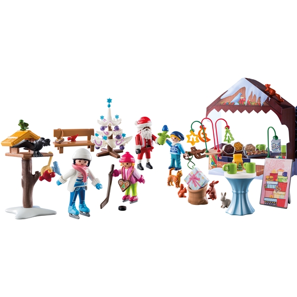 71472 Playmobil Julekalender Julemarked (Billede 2 af 2)