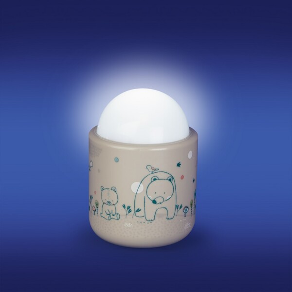 Pabobo Nomad Natlampe Bjørn Beige (Billede 2 af 2)