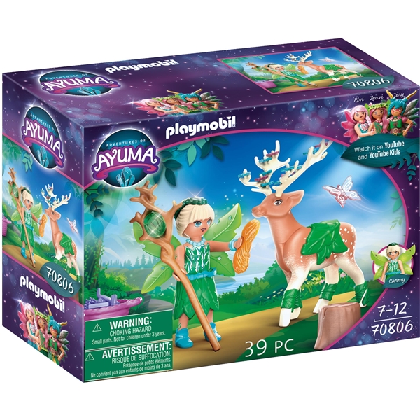 70806 Playmobil Ayuma Forest Fairy med Totemdyr (Billede 1 af 3)