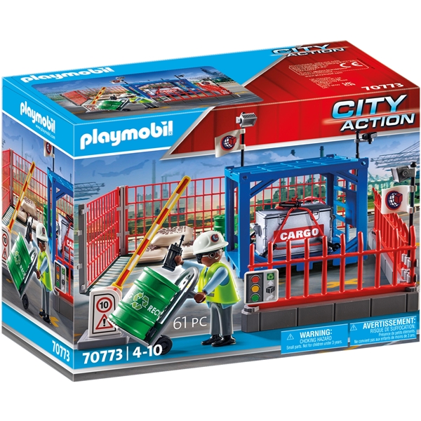 70773 Playmobil City Action Opbevaring af Gods (Billede 1 af 5)