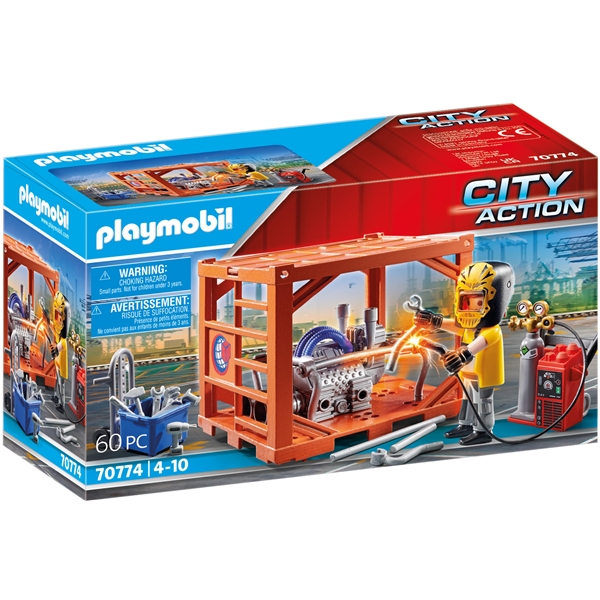 70774 Playmobil City Action Containerproducent (Billede 1 af 3)