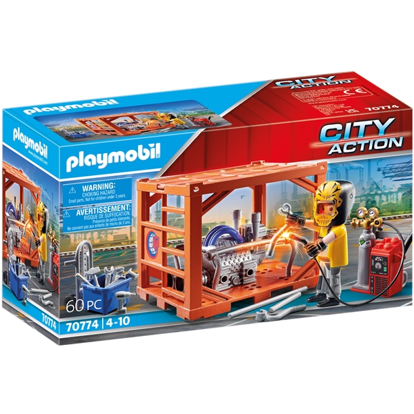 70774 Playmobil City Action Containerproducent (Billede 1 af 3)