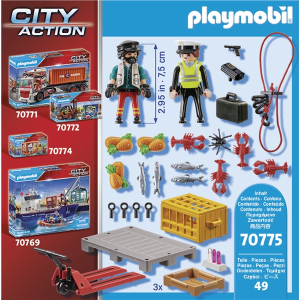 70775 Playmobil City Action Toldkontrol (Billede 3 af 4)