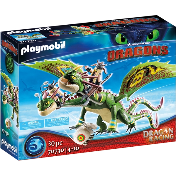 70730 Playmobil Dragon Racing: Benknold Stenknold (Billede 1 af 6)