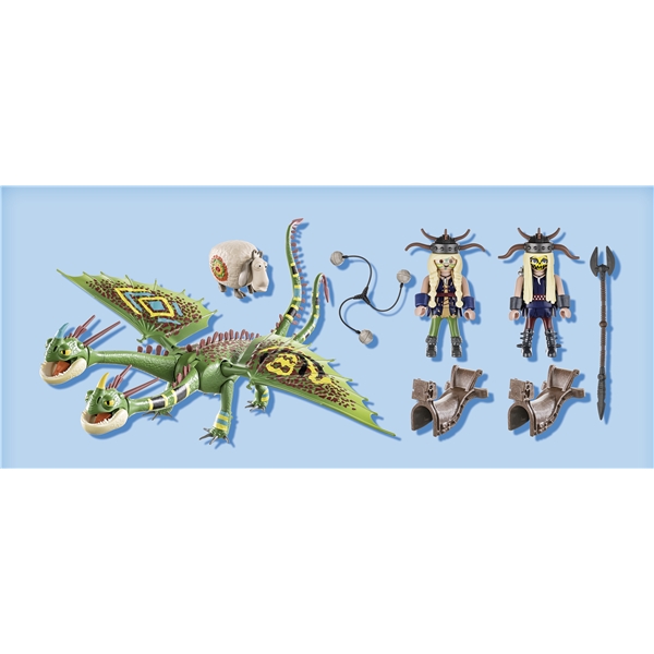 70730 Playmobil Dragon Racing: Benknold Stenknold (Billede 2 af 6)