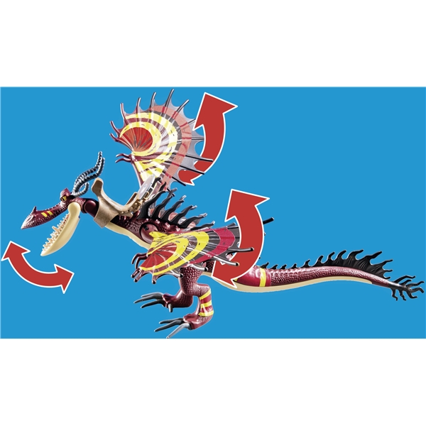 70731 Playmobil Dragon Racing: Snotfjæs Krogtand (Billede 4 af 5)