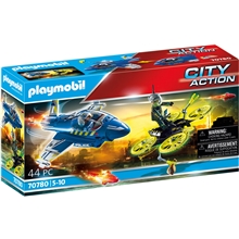 70780 Playmobil City Politi-jet: Dronejagt
