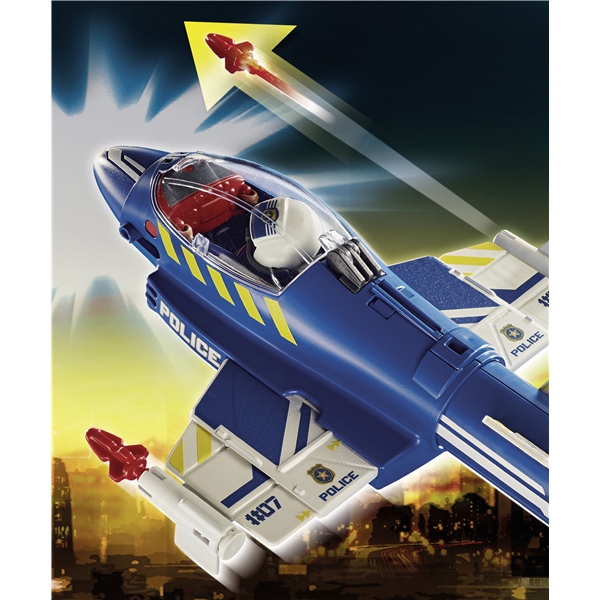 70780 Playmobil City Politi-jet: Dronejagt (Billede 4 af 8)