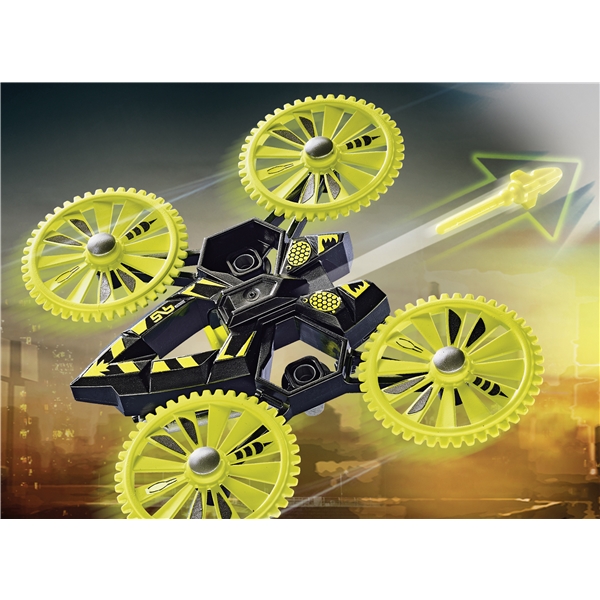 70780 Playmobil City Politi-jet: Dronejagt (Billede 5 af 8)