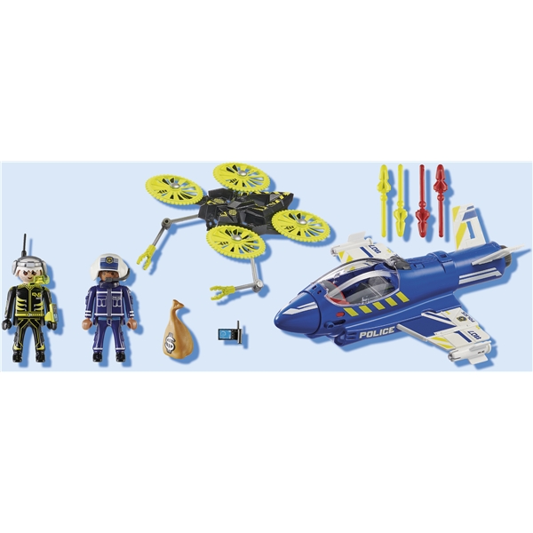 70780 Playmobil City Politi-jet: Dronejagt (Billede 7 af 8)