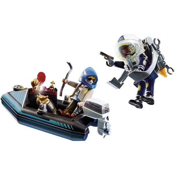 70782 Playmobil City Politi-jetpack (Billede 2 af 7)