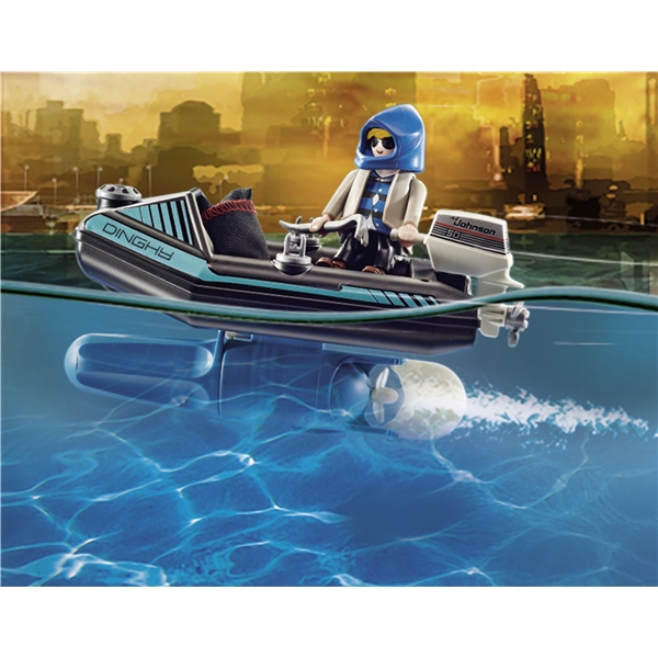 70782 Playmobil City Politi-jetpack (Billede 4 af 7)