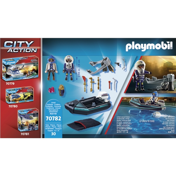 70782 Playmobil City Politi-jetpack (Billede 7 af 7)