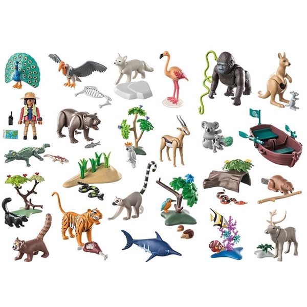71006 Playmobil Wiltopia Julekalender DIY (Billede 3 af 4)