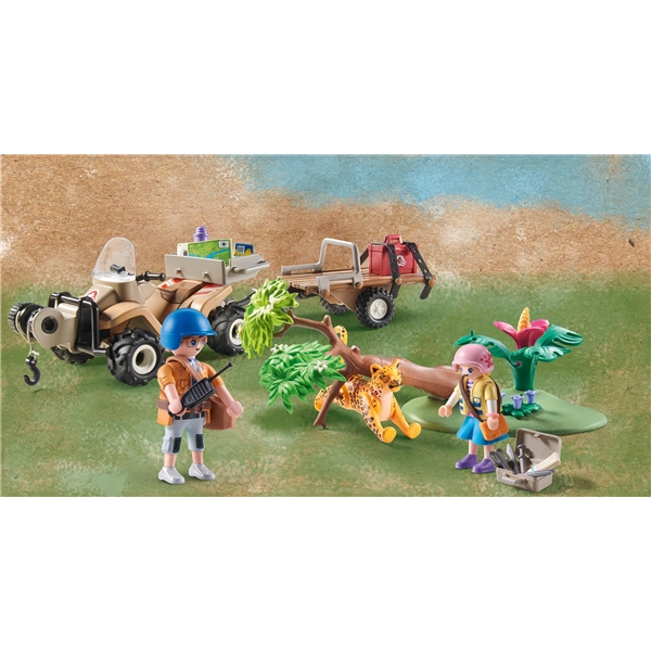 71011 Playmobil Wiltopia Dyrerednings-quad (Billede 3 af 7)