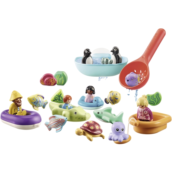 71086 Playmobil 1.2.3 Aqua Julekalender (Billede 2 af 5)