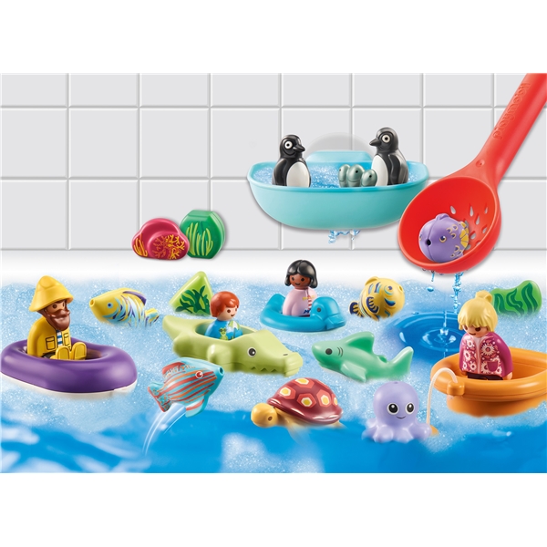 71086 Playmobil 1.2.3 Aqua Julekalender (Billede 3 af 5)