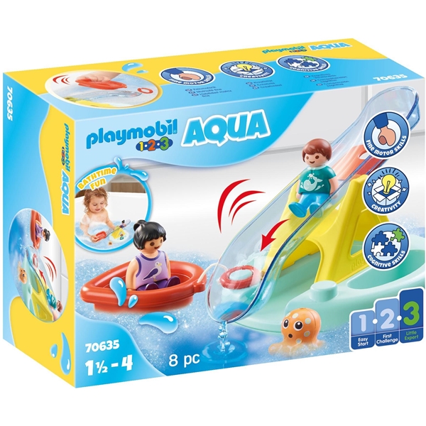 70635 Playmobil 123 AQUA Badesø Vandrutsjebane (Billede 1 af 5)