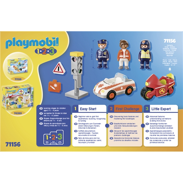 71156 Playmobil 1.2.3 Hverdagens Helte (Billede 6 af 6)