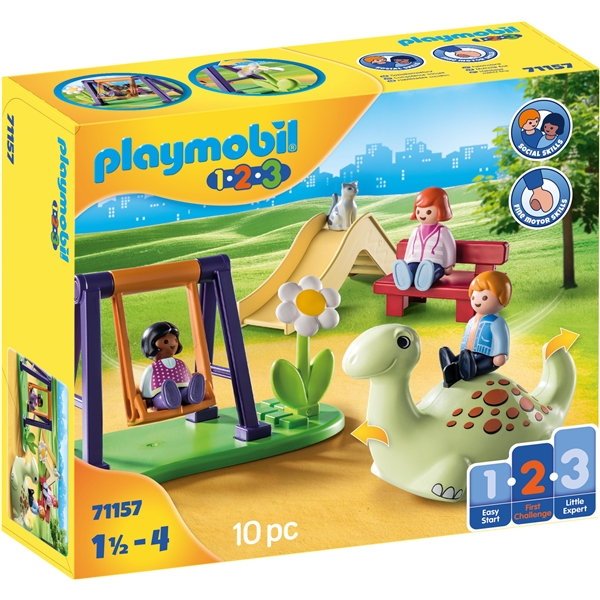 71157 Playmobil 1.2.3 Legeplads (Billede 1 af 7)